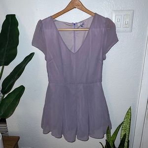 Lavender Romper
